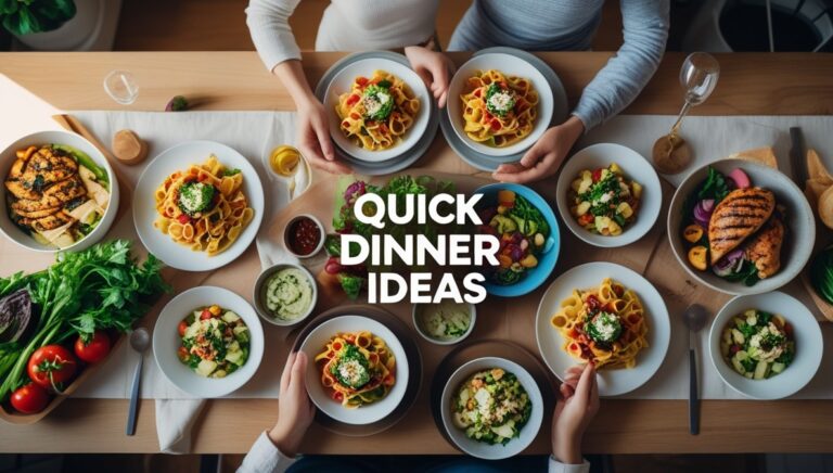 Quick Dinner Ideas: Tasty, Easy Meals for Busy Nights