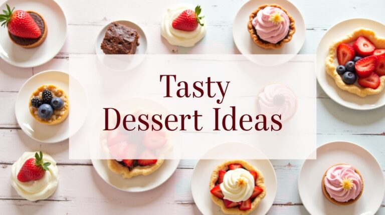 Dessert Ideas: Sweet Treats That’ll Make You Smile