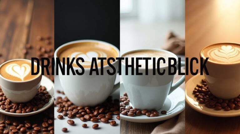 Drinks Aesthetic Coffee – The Complete Guide to Creating Beautiful, Trendy, and Instagram-Worthy Coffee Moments