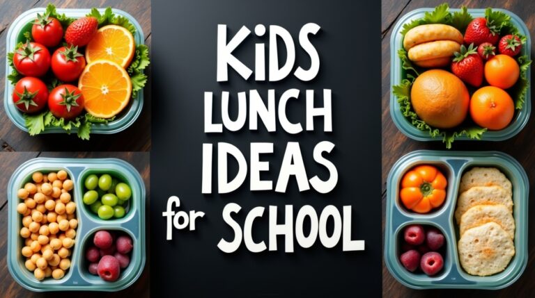 Kids Lunch Ideas for School: Healthy, Easy & Fun Lunch Box Recipes (UK Edition)