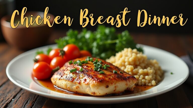 Chicken Breast Dinner Ideas: Delicious, Easy, and Healthy Meals