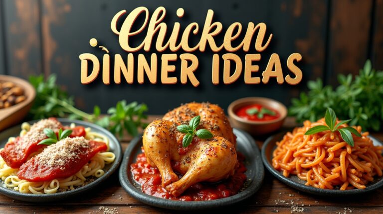 Chicken Dinner Ideas: The Ultimate Guide to Easy, Flavorful & Family-Approved Meals