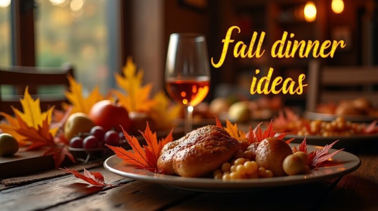 Fall Dinner Ideas: Cozy Recipes to Warm Your Autumn Nights