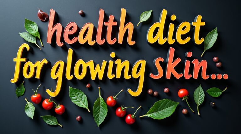 Health Diet for Glowing Skin: Eat Your Way to Radiant Beauty
