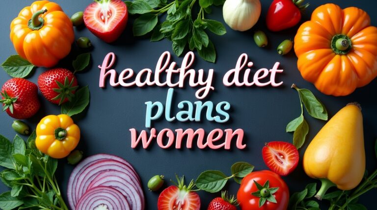 Healthy Diet Plans for Women: Eat Smart, Stay Strong, and Feel Amazing