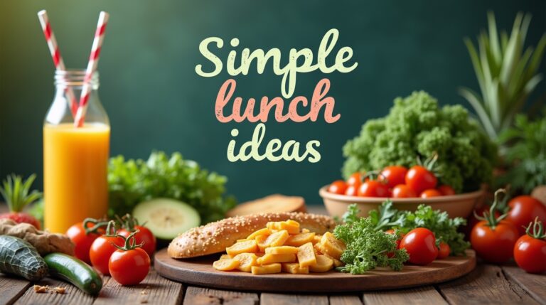 Simple Lunch Ideas: Easy, Healthy & Delicious Meals for Every Day