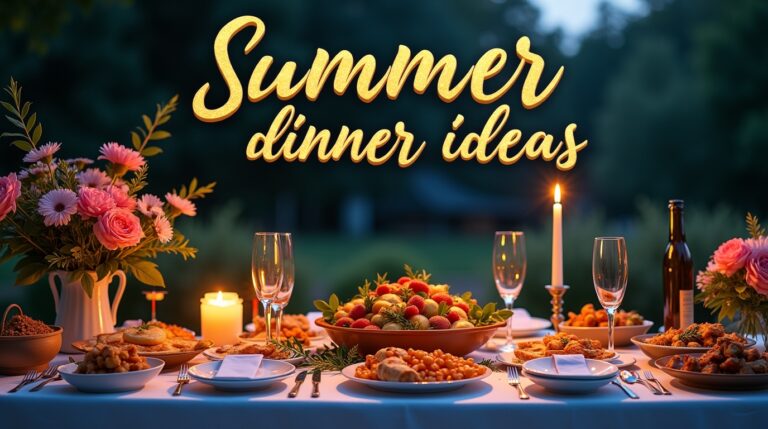 Summer Dinner Ideas: Fresh, Easy, and Delicious Meals for Warm Nights