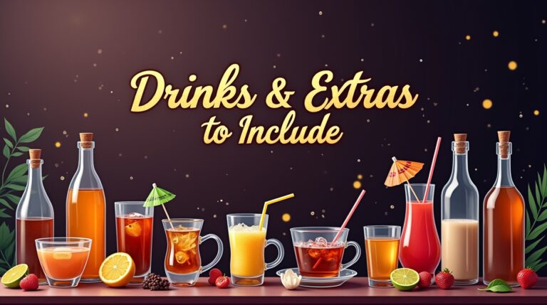 Drinks & Extras to Include: Perfect Pairings for Every Meal