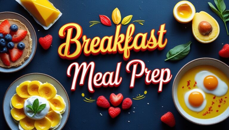 Breakfast Meal Prep: Your Secret to Stress-Free Mornings