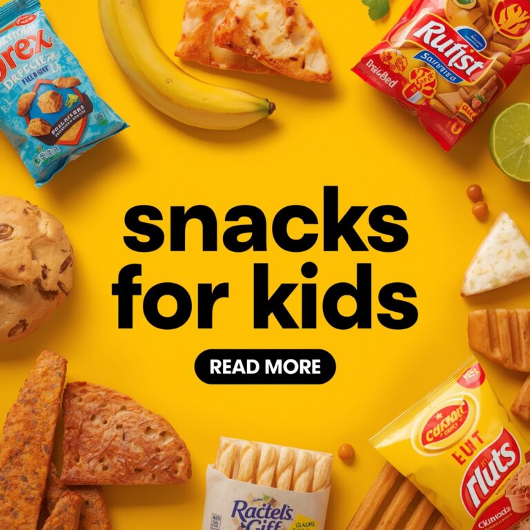 Snacks for Kids – Fun, Healthy, and Delicious Ideas