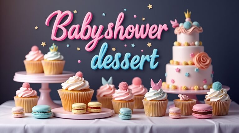 Baby Shower Dessert: A Complete Guide to Creating the Perfect Sweet Table