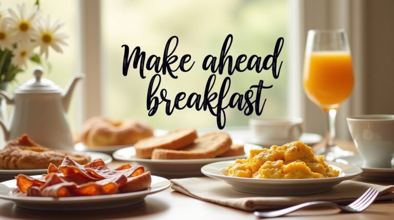 Make Ahead Breakfast: Your Ultimate Guide to Stress-Free Mornings